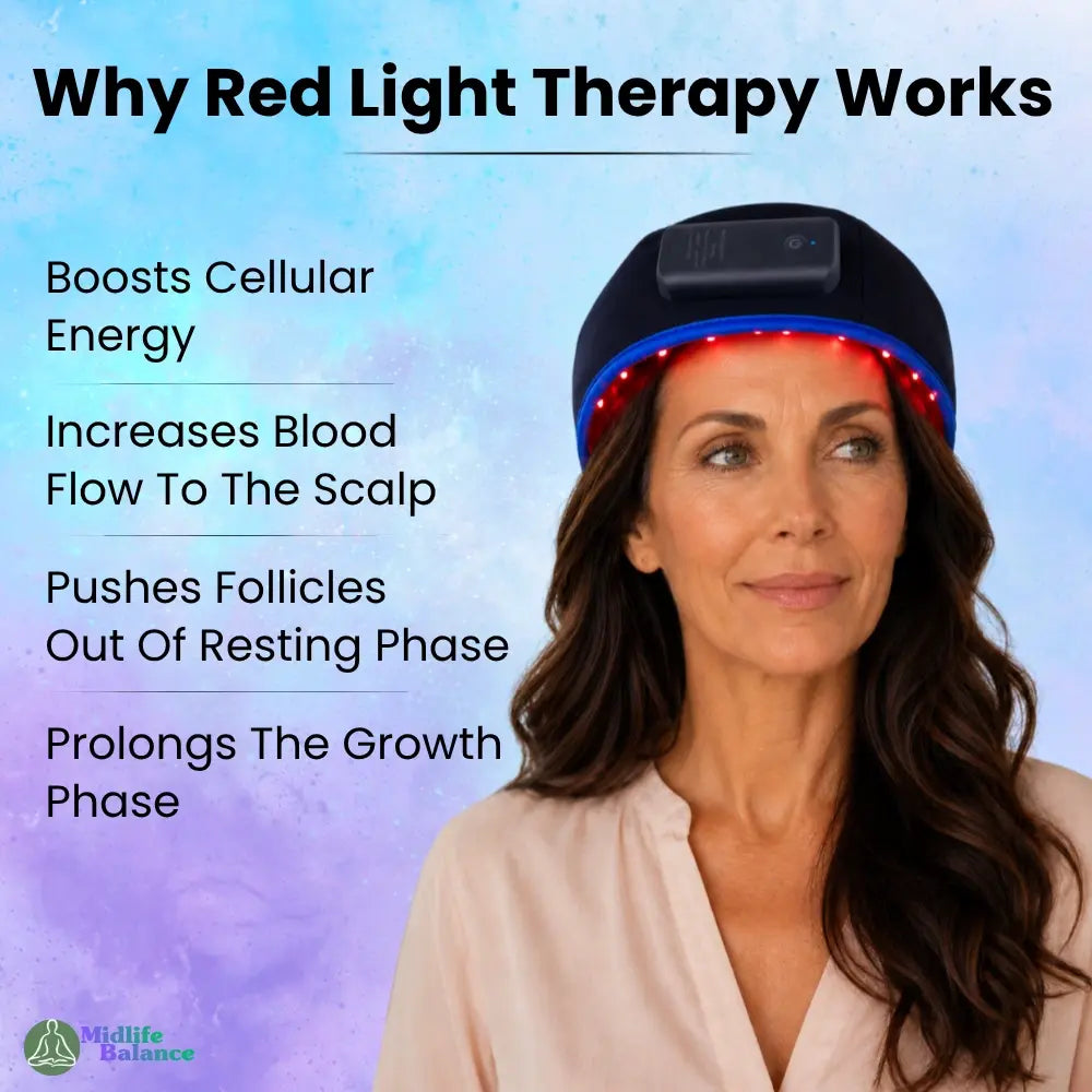Crown Radiance Red Light Therapy Cap - Let Your Hair Flourish Again