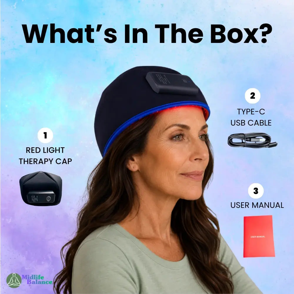 Crown Radiance Red Light Therapy Cap - Let Your Hair Flourish Again